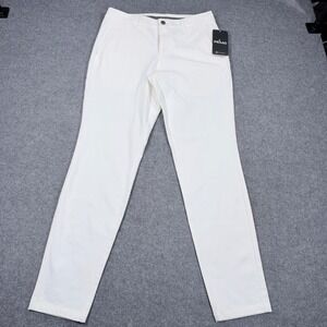 Primo Golf Mens Performance Pants White 30/32 Athletic Tapered NWT Mark